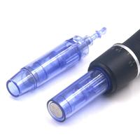 Dermapen İğnesi 12 Pin Uzun Kapaklı Mavi 10 Adet