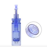 Dermapen İğnesi 9 Pin Uzun Kapaklı Mavi 10 Adet