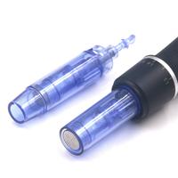 Dermapen İğnesi 9 Pin Uzun Kapaklı Mavi 10 Adet